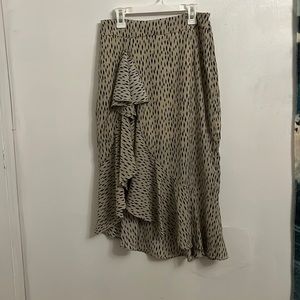 Spot The Difference Abstract Mini Skirt